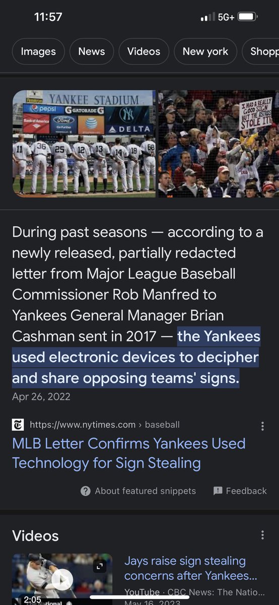 MLB Letter Confirms Yankees Used Technology for Sign Stealing - The New York  Times