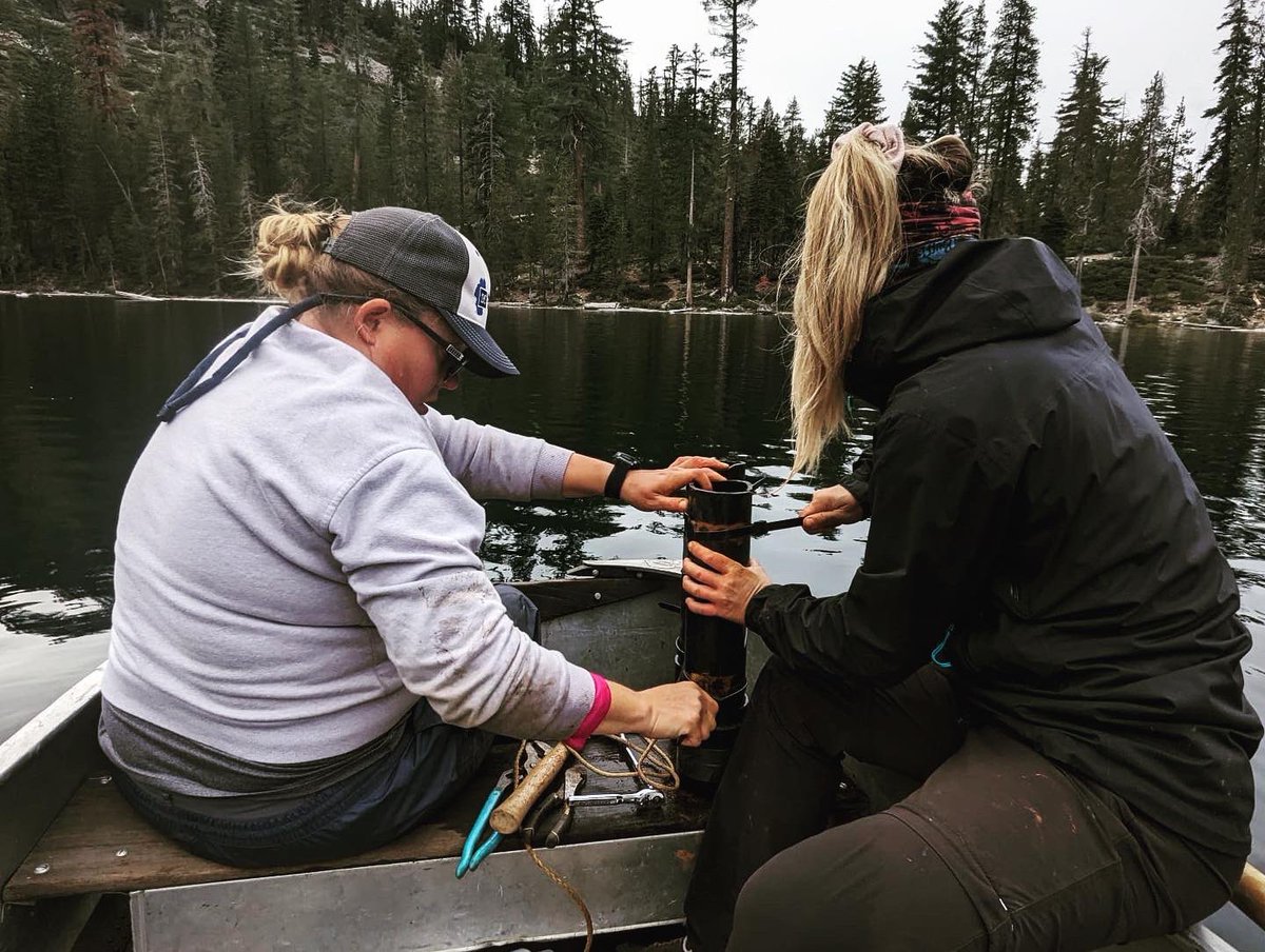 veronicanava21's tweet photo. Just wrapped up 5 intense days of #fieldwork at Castle and Cliff Lake🏕️Hard work but worth it!
Proud to have played a (small) part in one of the longest-running mountain lake research programs, dating back to 1959–a true piece of #limnology history🔬#ScienceOnTheGo #LakeResearch https://t.co/EFd7fnlvAt