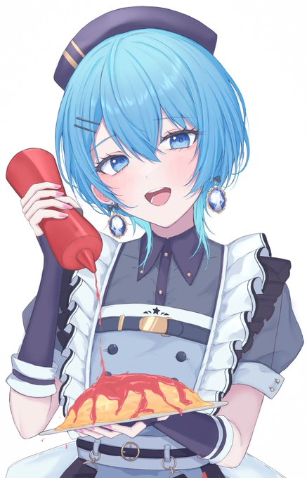 「1girl ketchup」 illustration images(Latest)
