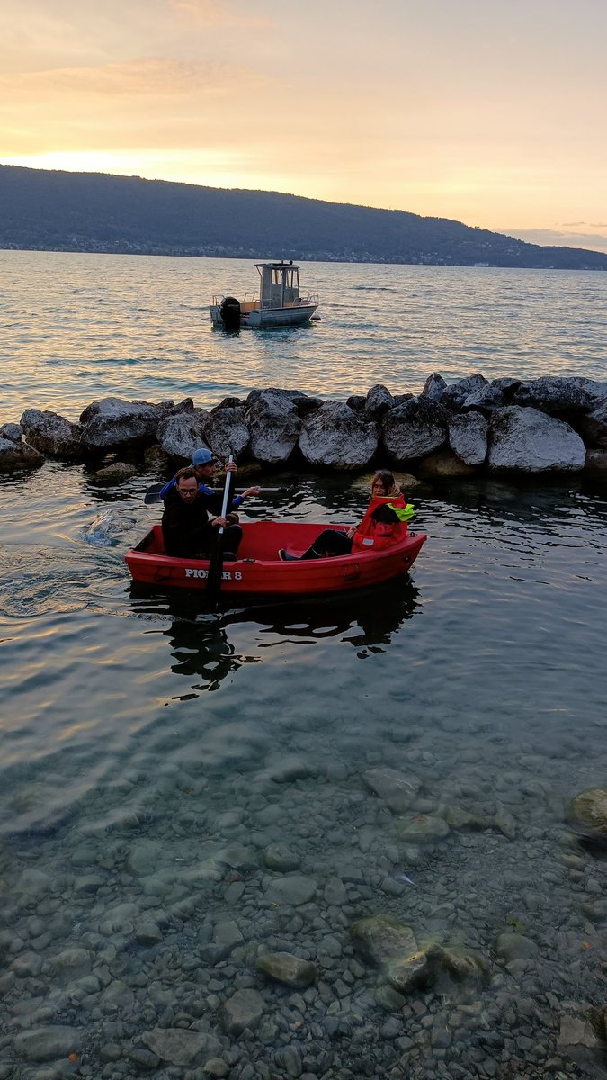 a few days after the symposium <a href="/coregonid_isbmc/">Coregonid 2023</a> <a href="/UmrCarrtel/">UmrCarrtel</a> <a href="/INRAE_Lyon_Gre/">INRAE Lyon-Grenoble Auvergne-Rhône-Alpes</a> <a href="/Univ_Savoie/">UnivSavoieMontBlanc</a> back on field survey #Lake Annecy for @ChloeGoulon