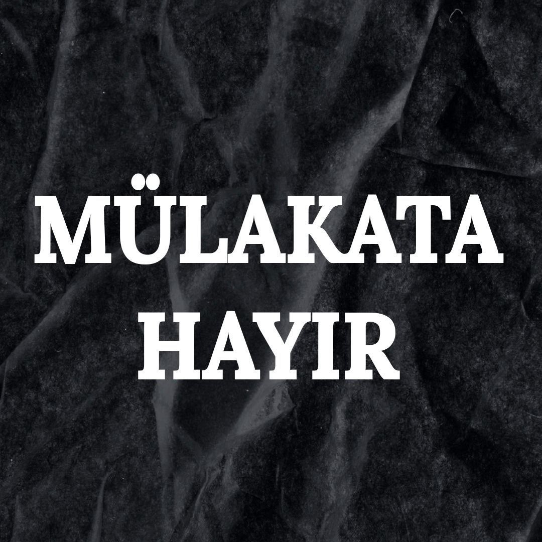 Emeğim ekmeğim olsun artık.!

#SözVarMülakatKalksın