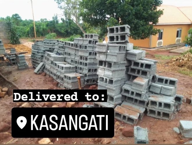 wenahardware's tweet photo. Hollow blocks delivered in Kasangati! 
Choose from our wide assortment of construction items on the Wena app.Order now to enjoy amazing prices.🛒🔨 #ConstructionMaterials #QualityBlocks #WenaApp https://t.co/MpsADpNhZA