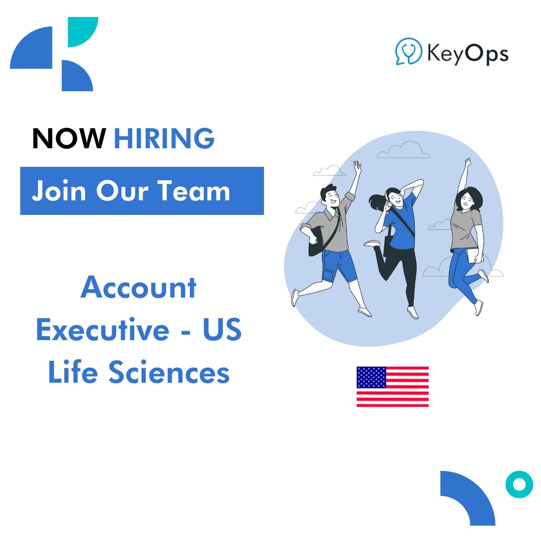 keyopsinc's tweet image. 📣We are hiring for an Account Executive - US Sales 📣
If you have 3-5 years of sales experience in selling B2B SaaS solutions to life science commercial teams, this role may be a great fit for you!

Apply Here: join.keyops.io/3rB7ctm

#KeyOps #AccountExecutive