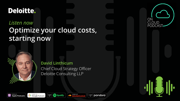 DeloitteOnTech's tweet photo. #FinOps and #CloudCostOptimization are two key strategies to increase #CloudValue. Discover more in our recent podcast. https://t.co/ec05OoFayw https://t.co/sPBo1FCiI9