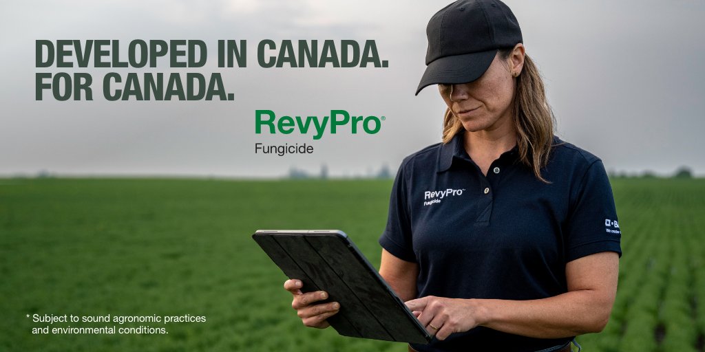 Developed in Western Canada for Western Canadian farms, new #RevyPro fungicide provides powerful efficacy regardless of a pathogen’s Group 11 resistance. Read more from <a href="/ABFarmerExpress/">AB Farmer Express</a> at albertafarmexpress.ca/news/growing-r…