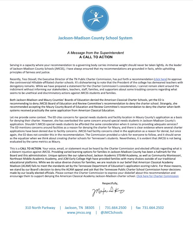 🚨 RETWEET: It's alarming that one person's discriminatory recommendation supersedes the Charter Review Committee and the Board of Education, who are elected by and represent the people. Please read and retweet - A CALL TO ACTION NOW! Your support is crucial. 🚨 Please retweet!