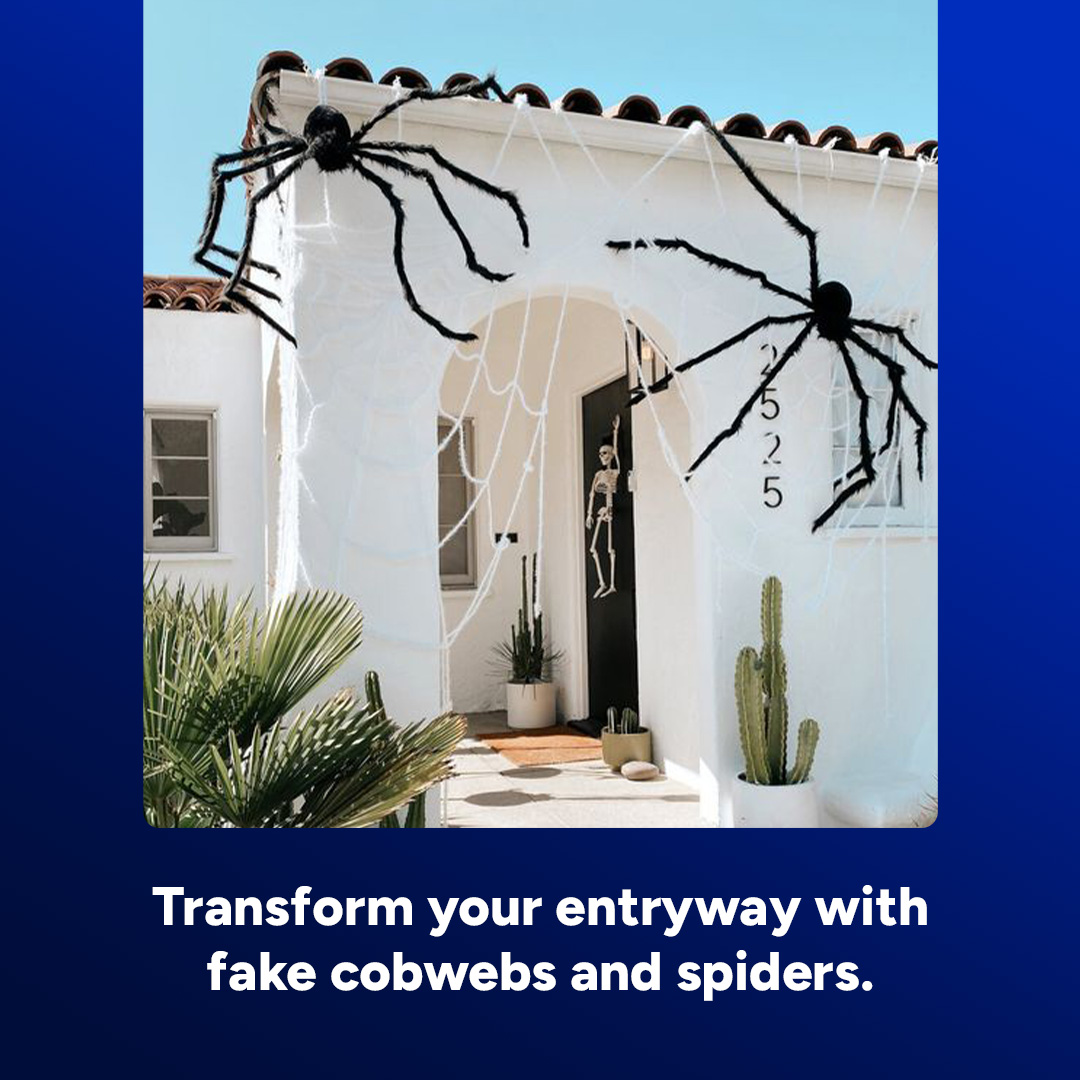 IknowTK's tweet photo. One of the best things about being a homeowner is decorating your home for holidays! 🏡 🎃 

Here are 4 home decor ideas for Halloween. 👻 

#Homeowner https://t.co/SP3YKfhgb9