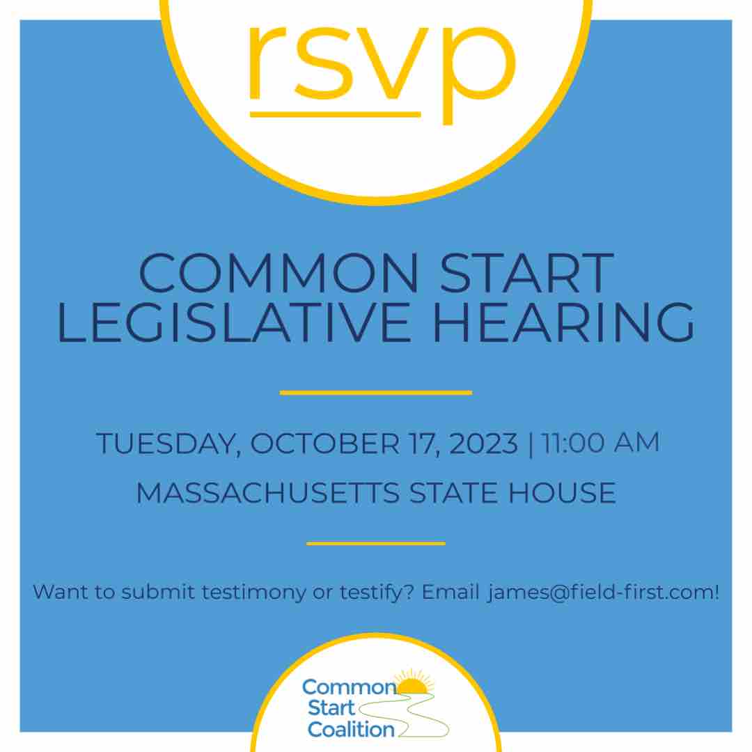 CommonStartMA's tweet photo. Join us on Tuesday, October 17 at the MA State House to tell legislators how important access to affordable high-quality early education and care is to you! You can email james@field-first.com to secure your spot at the hearing today. #mapoli #CommonStart
https://t.co/BCIvKX3oyb https://t.co/LWEk7WOEUb