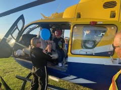 phi6greenville's tweet photo. PHI 6 visiting the Logan County Tobacco and Heritage Festival Hangin' with the Heroes event.  Thank you for the invitation!
#PHI6 #PHIHealth #PHIAirMedical 🚁 https://t.co/ag3VYwaBza