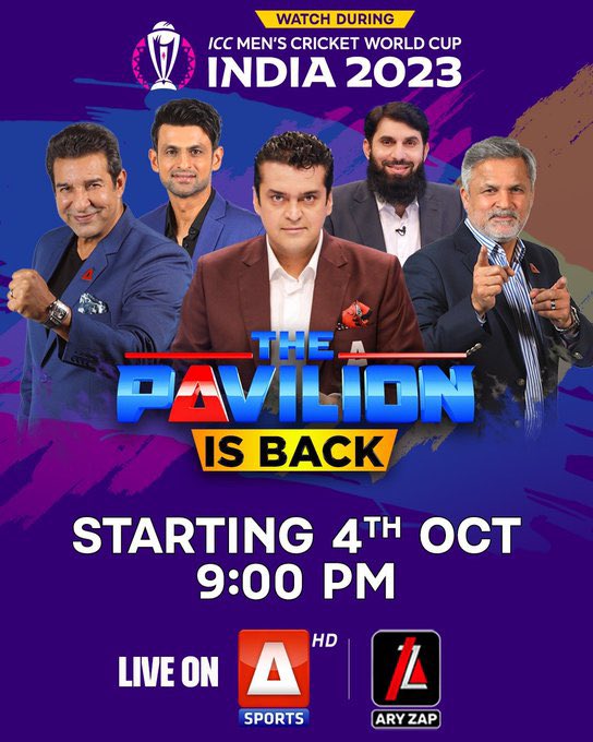 Boys are back. Probably the only show with unbiased commentary and analysis of the game. Definitely looking forward to it. 🏏#creditwhereitsdue #CWC2023 
@falamb3