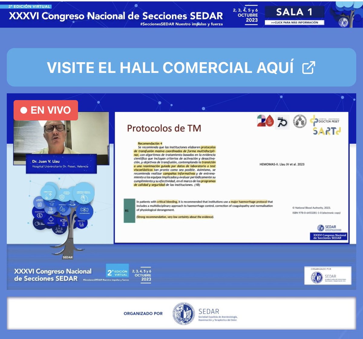 MontesinosSanti's tweet photo. 🩸 Sección #SHTFSEDAR @mjcolomina

“HEMOSTASIA y COAGULACIÓN:
- Guías HEMOMAS-II
- Periop bleed updated
- Euro guideline manag of major bleed and coagulopathy following trauma 6 ed

🎙️ @JuanVLlau 
🏨 @GVADrPeset

XXXVI #SeccionesSEDAR @sedar_es
@JG_Anestesia @argente_pilar https://t.co/q0uQOrMNKs