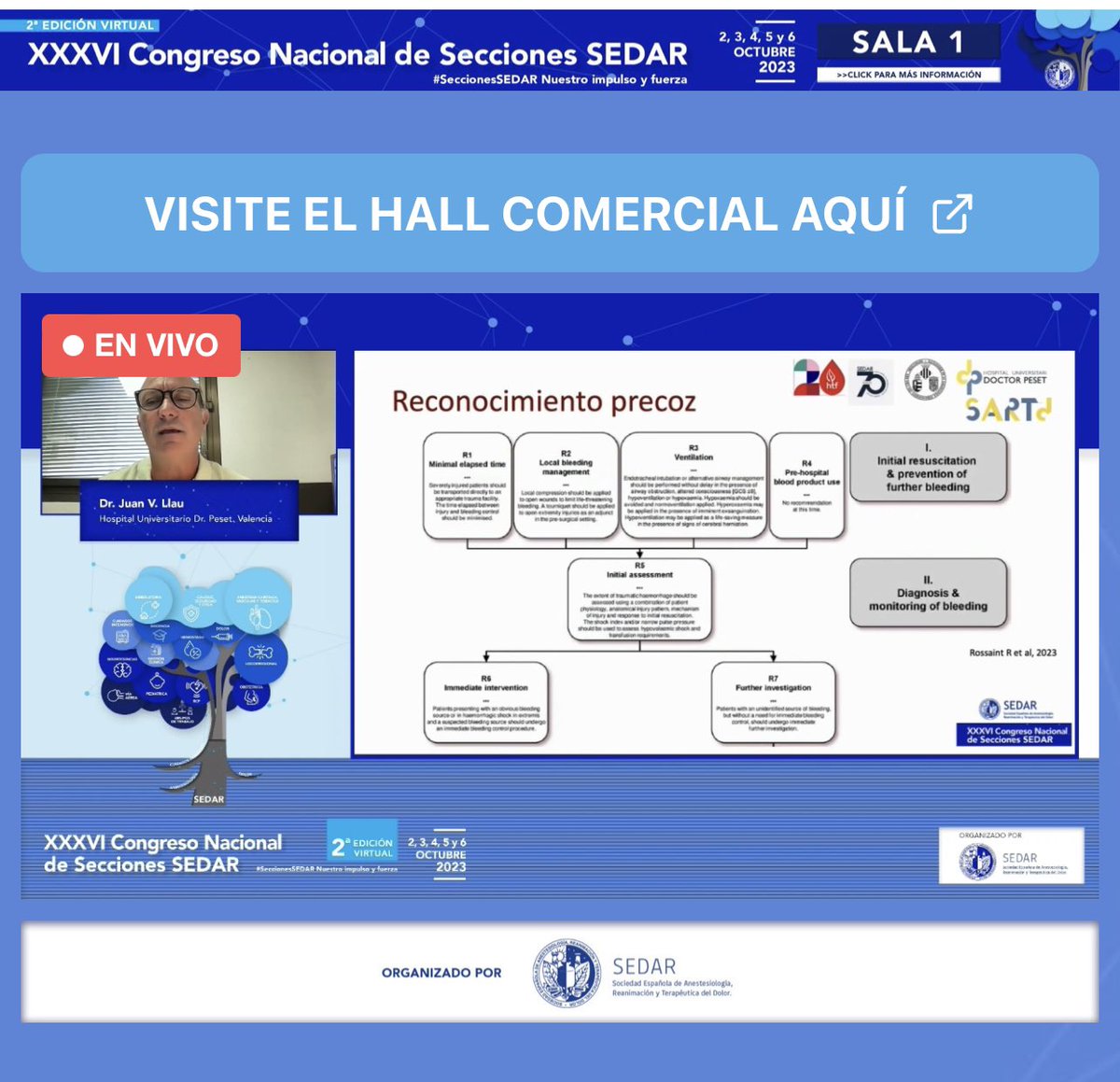 MontesinosSanti's tweet photo. 🩸 Sección #SHTFSEDAR @mjcolomina

“HEMOSTASIA y COAGULACIÓN:
- Guías HEMOMAS-II
- Periop bleed updated
- Euro guideline manag of major bleed and coagulopathy following trauma 6 ed

🎙️ @JuanVLlau 
🏨 @GVADrPeset

XXXVI #SeccionesSEDAR @sedar_es
@JG_Anestesia @argente_pilar https://t.co/q0uQOrMNKs