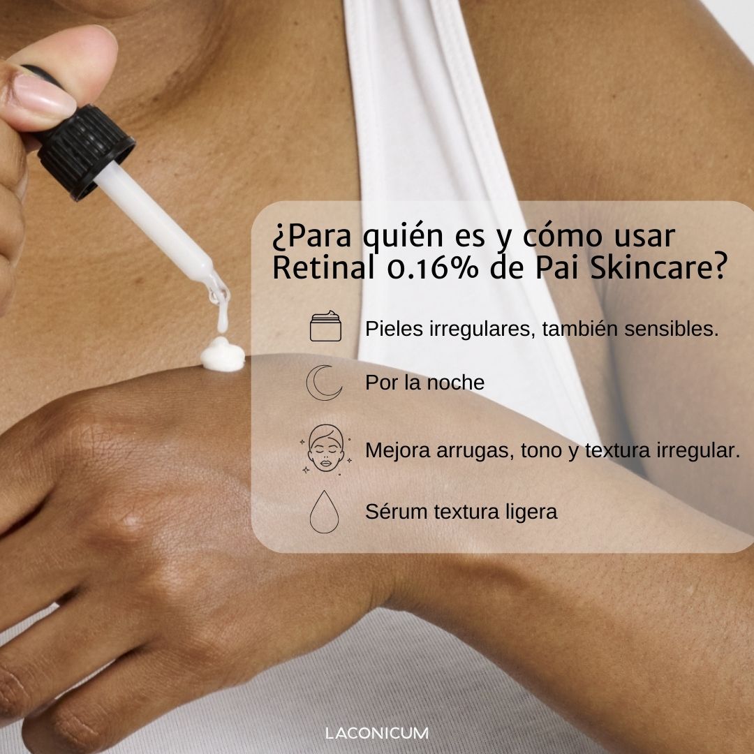 [NUEVO] Retinal 0.16% de @paiskincare

Es el último lanzamiento de Pai y, aunque parezca pequeño, está cargado de retinal al 0,16%. ¿Esto que supone? La acción de un retinol pero más rápida y sin irritaciones.
Descúbrelo: laconicum.com/collections/no…
