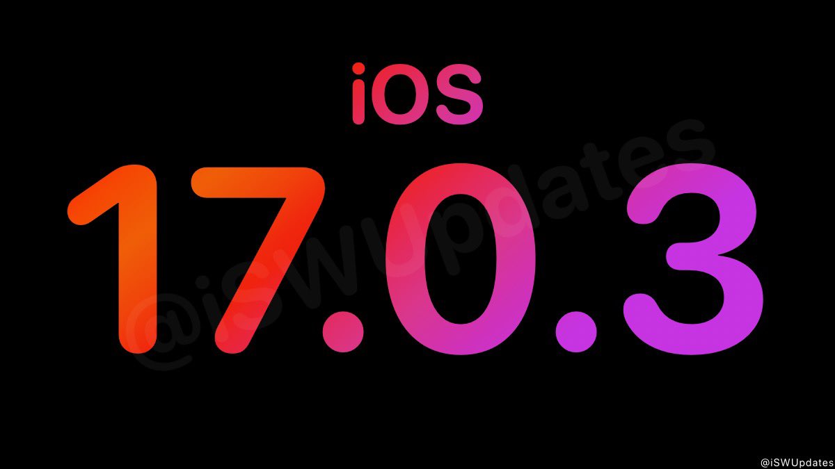 iSWUpdates's tweet image. New in iOS 17.0.3:
• Fixes an issue that may cause iPhones to overheat

#iOS1703
