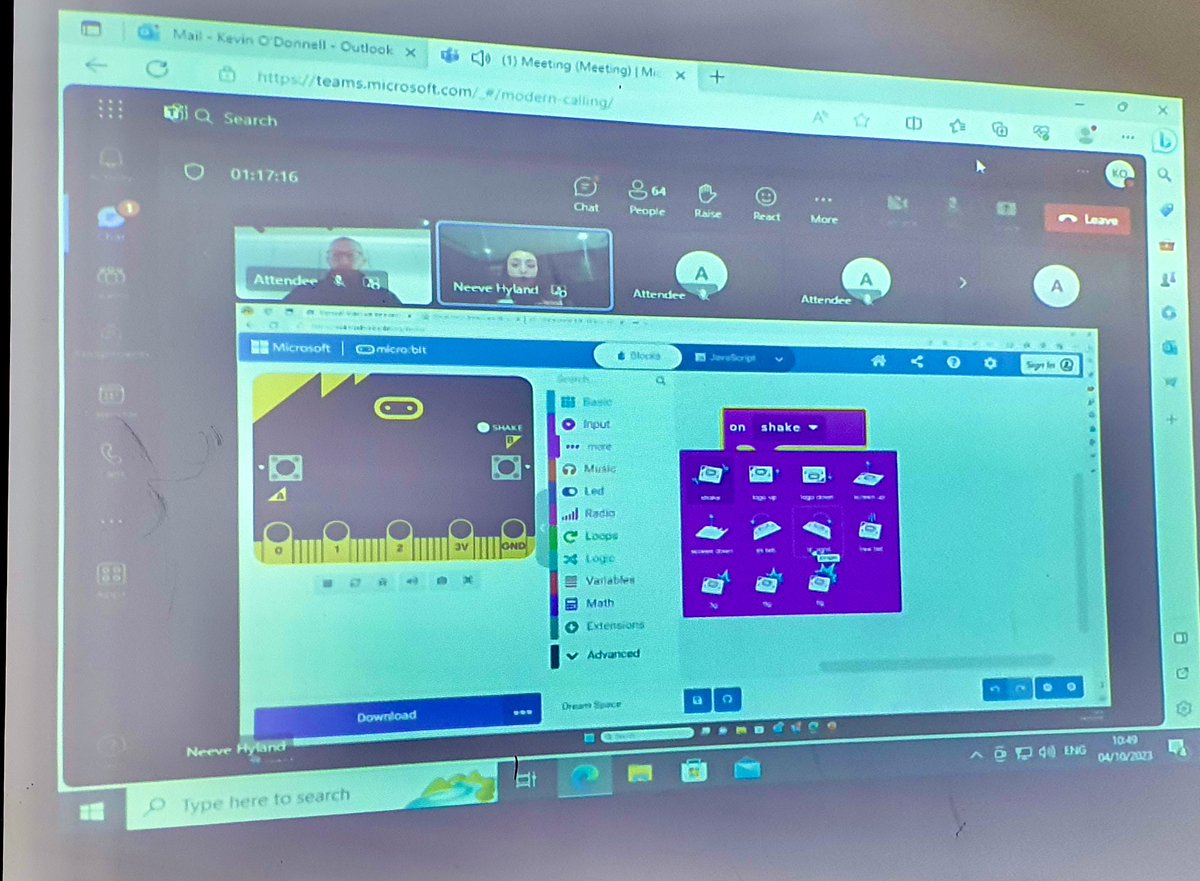 Our Transition Year Microsoft Dream Space Ambassadors got up and running this morning with their first coding session on MakeCode for Micro:bit. Thank you to Mr. O’Donnell for organising the event.
#MSDreamSpace @MS_eduIRL