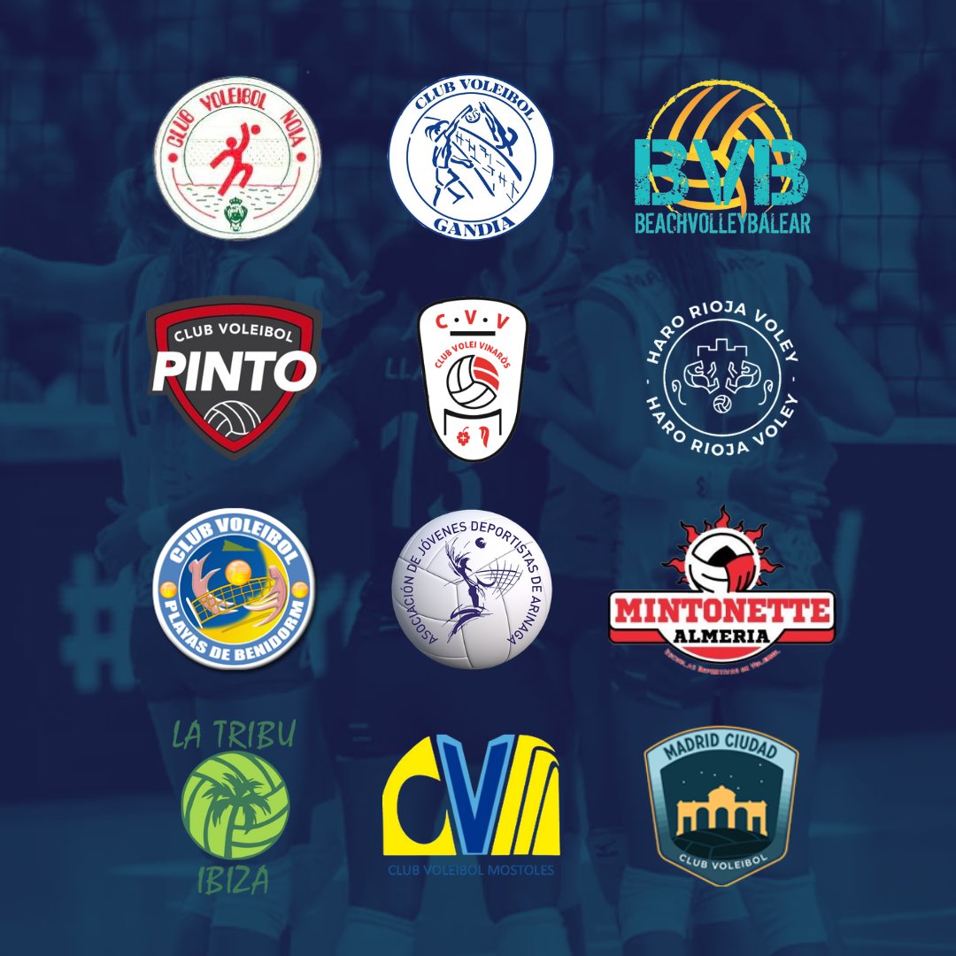 Cluber_App's tweet photo. 🏐 Os presentamos al medio centenar de clubes de voleibol que ya forman parte de Cluber

🌟 Estamos encantados con todos ellos y orgullosos de que hayan decidido mejorar su gestión

🔛 ¡No te quedes fuera y únete a ellos en el link de nuestra bio!

#PatrocinioCluber #Sportstech https://t.co/WPb3EwfiOM