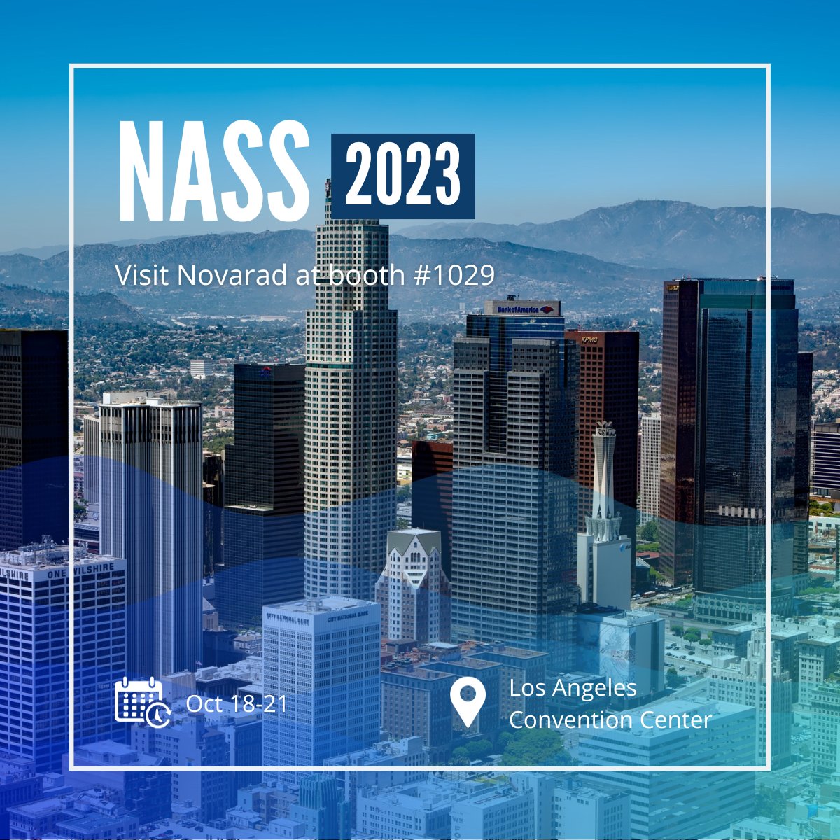 NovaradCorp's tweet photo. We will be at NASS this month featuring VisAR, our augmented reality surgical tool, come visit us at booth # 1029! 

#AugmentedReality #AR #MedTech #Novarad #VisAR #NASS23 https://t.co/V2q2fLdMZ5