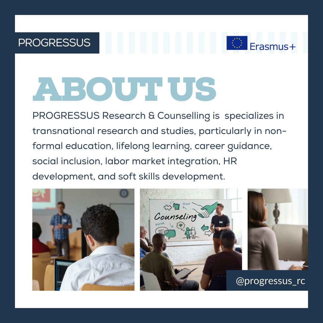 Progressus 🇬🇷 leads the creation of the Circular Economy Manager profile and curriculum!!! 📋
A start-up specialised in transnational scientific research in the fields of NFE, lifelong learning, career guidance and more ♻️🌍 
#ProgressusResearch #CEMforSMEs #erasmusplus