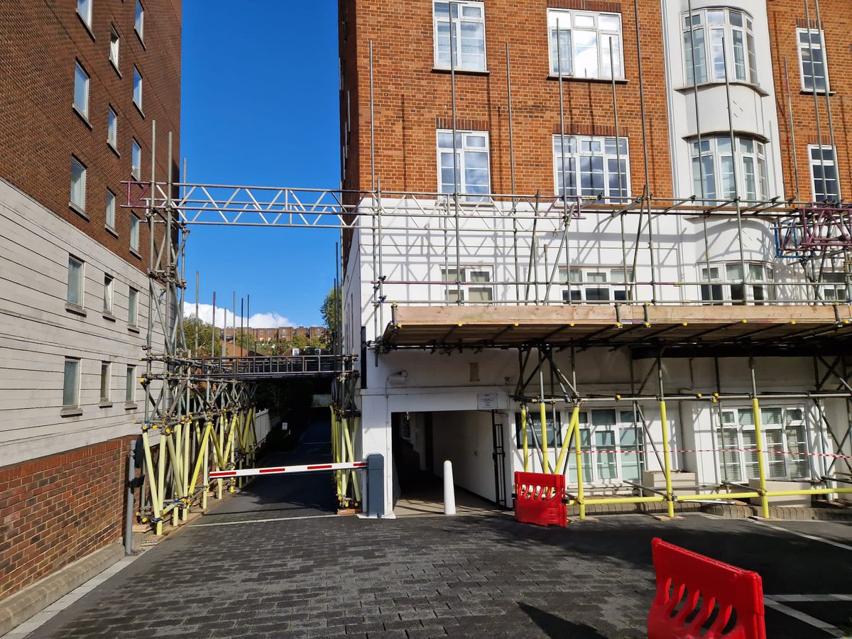ConkerNation's tweet photo. Great progress being made on phase 5 of our project at Grove End Gardens on Abbey Road, London. #scaffolding #london #construction #abbeyroad https://t.co/uT81qAdo4V