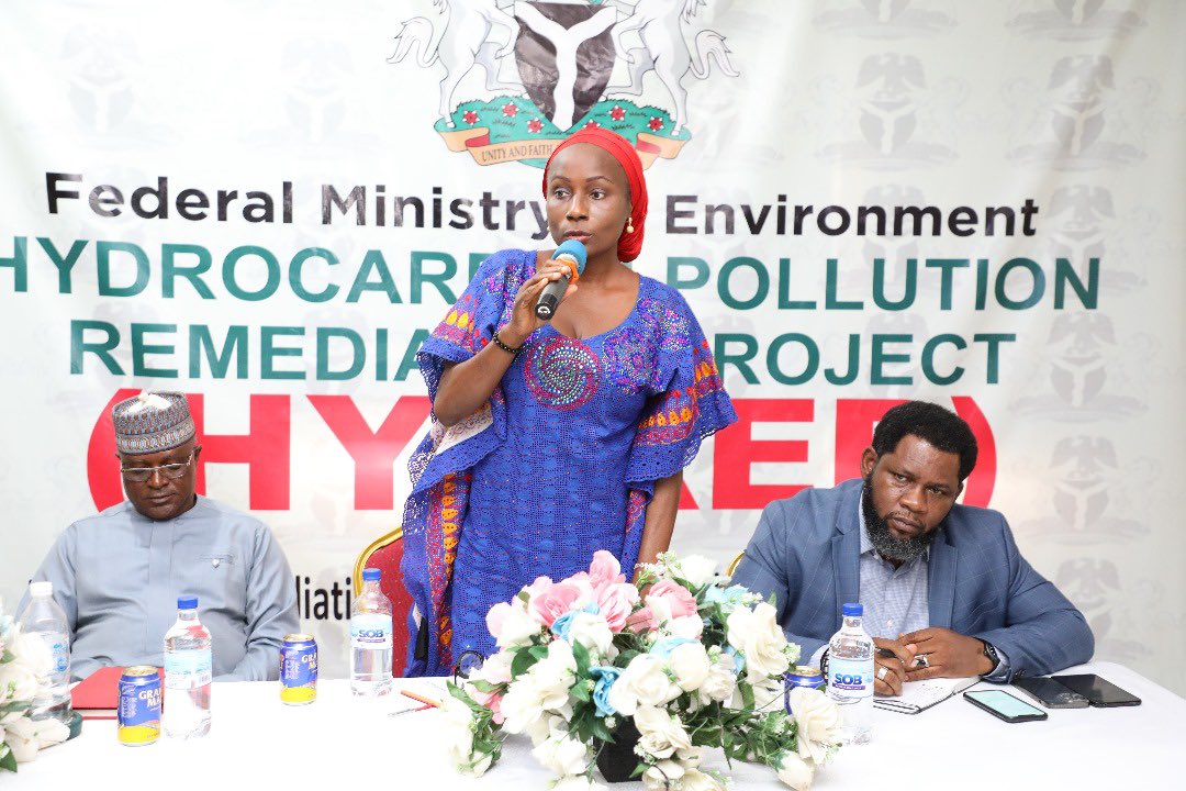 HYPREPNigeria's tweet photo. Project Coordinator of HYPREP, Professor Nenibarini Zabbey is optimistic that the commencement of training of 5000 Ogoni people will make the region a skill hub and stimulate local economy. He disclosed this today at the HYPREP PCO during the kick-off meeting for contractors https://t.co/bpkSUdrKjM
