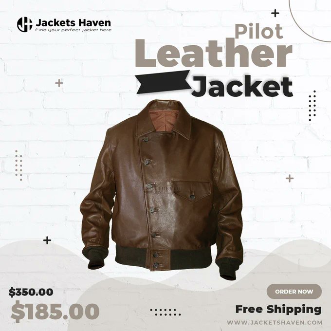 jacketshaven's tweet image. Explore Our Pilot Leather Jackets Collection With Free Shipping

jacketshaven.com/collections/pi…

#b3leatherjacket #brownleatherjacket #shearlingleatherjacket #sheepskinleatherjacket #pilotleatherjacket #harleydavidsonjacket