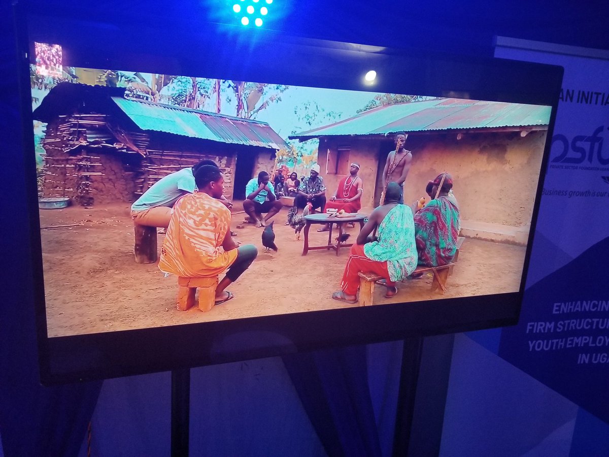 More from the Uganda manufacturers trade fair from the <a href="/UFN_Ug/">UGANDA FILM NETWORK</a> stall. Movies being screened and more on how to access Ugandan content from the comfort of your space. Thanks to <a href="/PSF_Uganda/">Private Sector Foundation Uganda</a> <a href="/UCC_Official/">UCC</a> <a href="/NCFUganda/">National Culture Forum</a> <a href="/Moglsd_UG/">Ministry of GenderUG</a> <a href="/UCC_ED/">Hon. Nyombi Thembo</a>