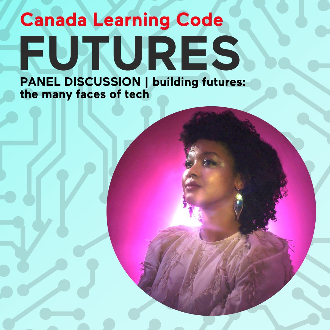 learningcode's tweet image. 🗓️ On October 14, Ashley Jane Lewis, creative technologist, artist and educator, will be a panel speaker for building FUTURES: the many faces of tech — and you’ve got to meet her! 🎤 #CanadaLearningCode #TechForAll #FUTURES2023 #coding #technology #codetimegotime #learningcode