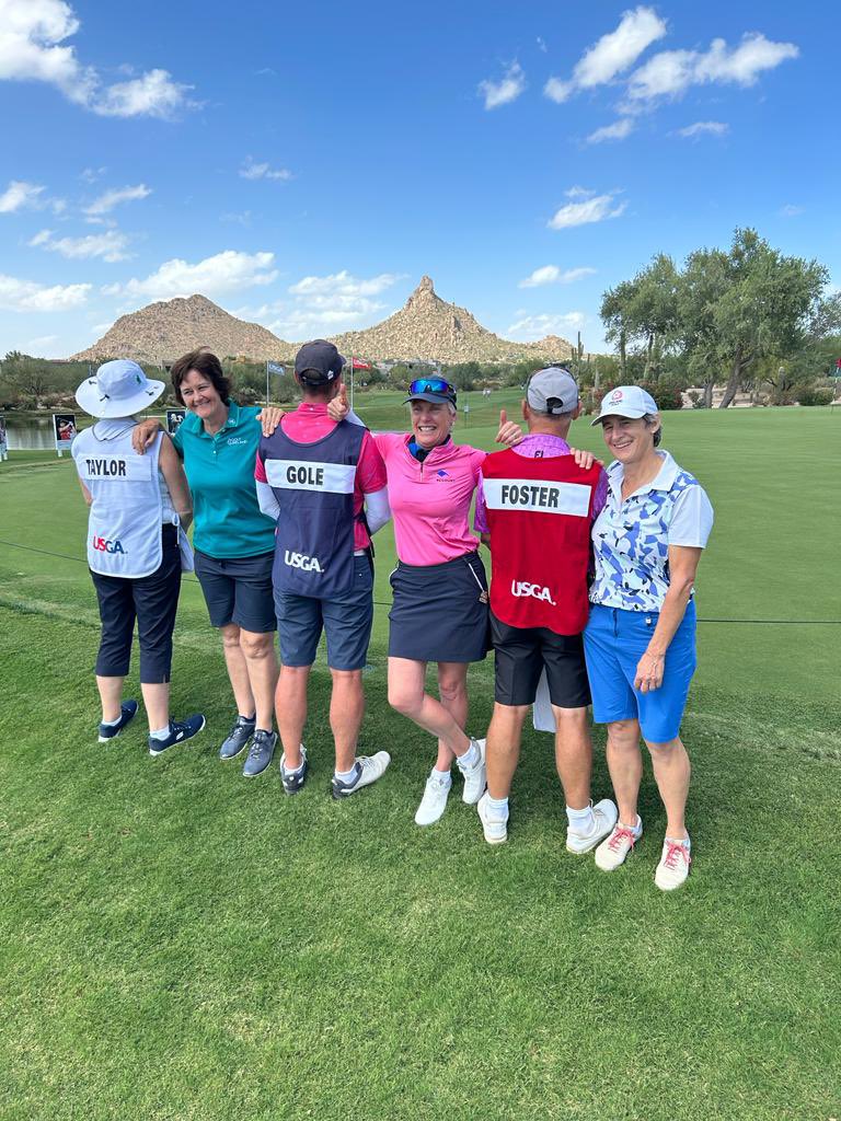jackief292's tweet image. Thanks to @USGA for organising the Senior Woman’s Amateur @TheTroonCC. Amazing course in great condition. Thanks to all volunteers. Proud to have qualified 20th after strokeplay and reached last 16 of matchplay. Hope to be back next year 🏌️‍♀️🏴󠁧󠁢󠁥󠁮󠁧󠁿