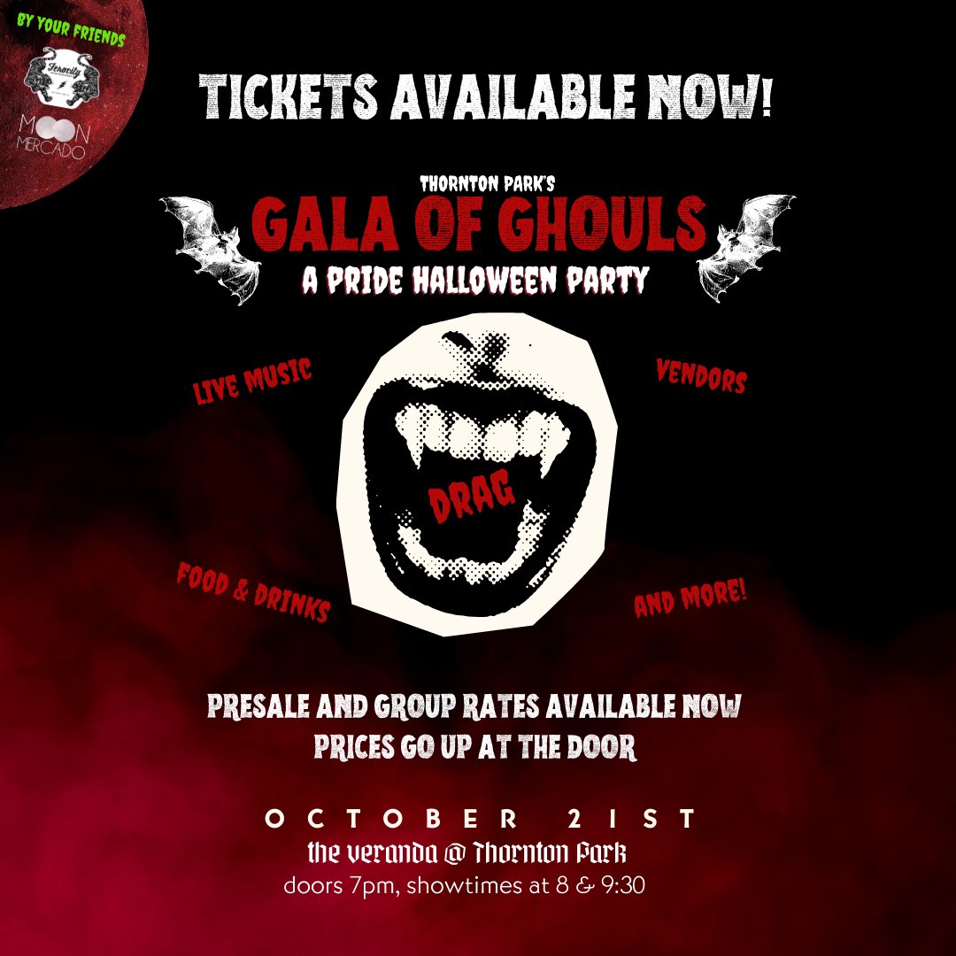 runvirun's tweet photo. HI EVERYONE!!!!

I wanted to invite you all to the SPOOKIEST pride celebration of the year: The Gala of GHOULS 👻 a show celebrating alternative performers and all expressions of queerness 🖤 TICKETS AVAILABLE NOW!

https://t.co/CwSCXRwnPF https://t.co/lTOs3EDx1q