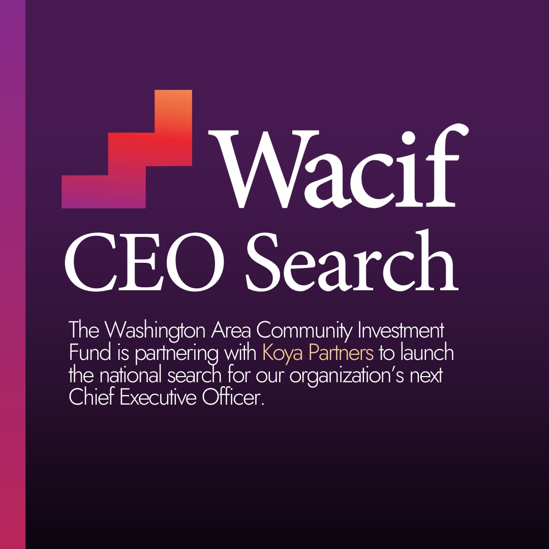 We are excited to share the launch of a national search for our next Chief Executive Officer (CEO). Wacif is partnering with @KoyaPartners to help us fill this leadership position. Learn how to get involved here: l8r.it/MdQ5