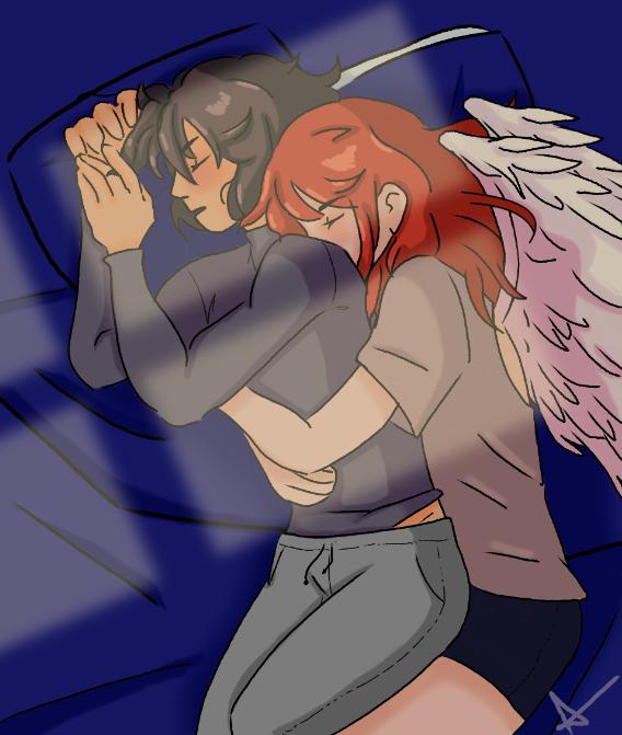 PookieDraws's tweet image. Day 4 might be my favorite cause I drew aki and angel from chainsaw man for angel x demon. Really glad it turned out so well! #cringetober2023 #chainsawman #AkixAngel