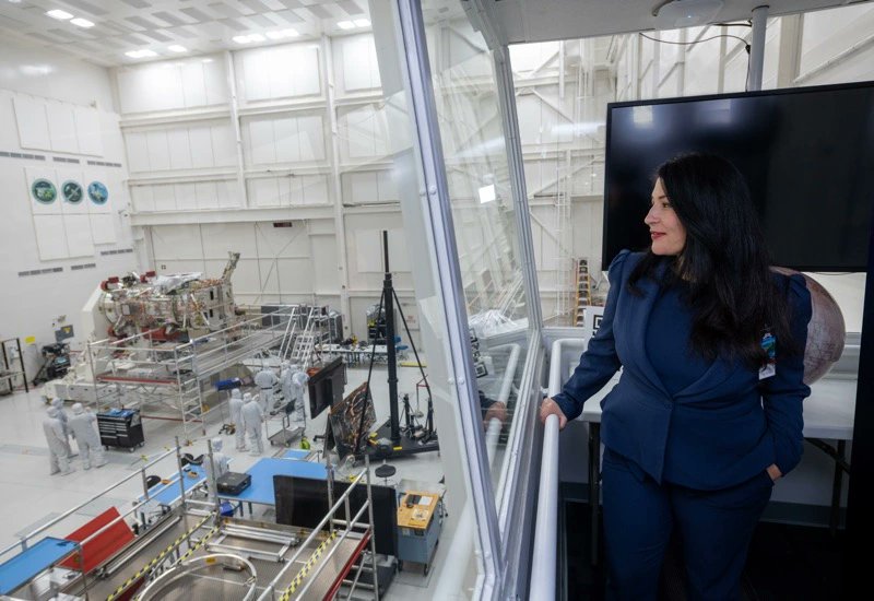 Congratulations to U.S. Poet Laureate Ada Limón on her #MacFellow recognition! We definitely think the poem she wrote for us to take to Jupiter is genius! 
go.nasa.gov/46z21ZQ