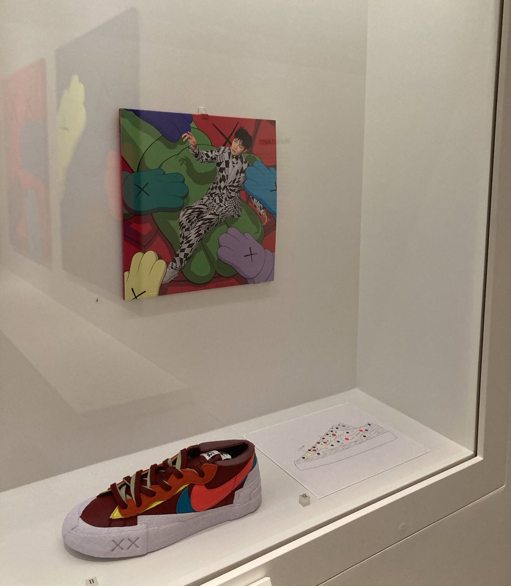 .@BTS_twt j-hope’s #JackInTheBox Album cover by KAWS is displaying in KAWS: FAMILY exhibition at @agotoronto (one of the largest art museums in North America). I was happy and surprised! 🤩