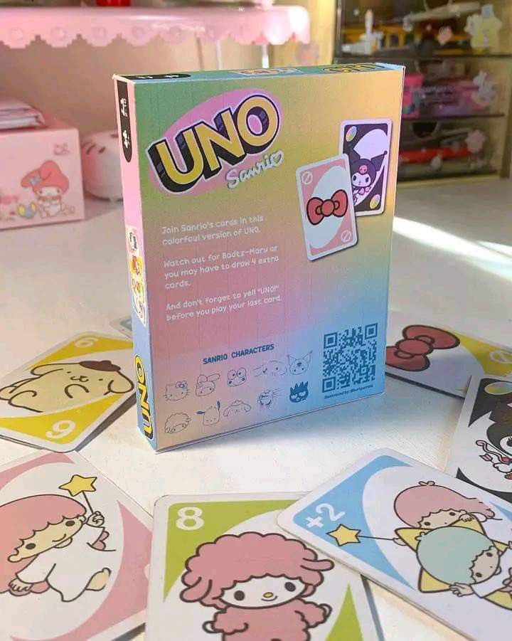 sanriodaily's tweet image. sanrio uno 💫