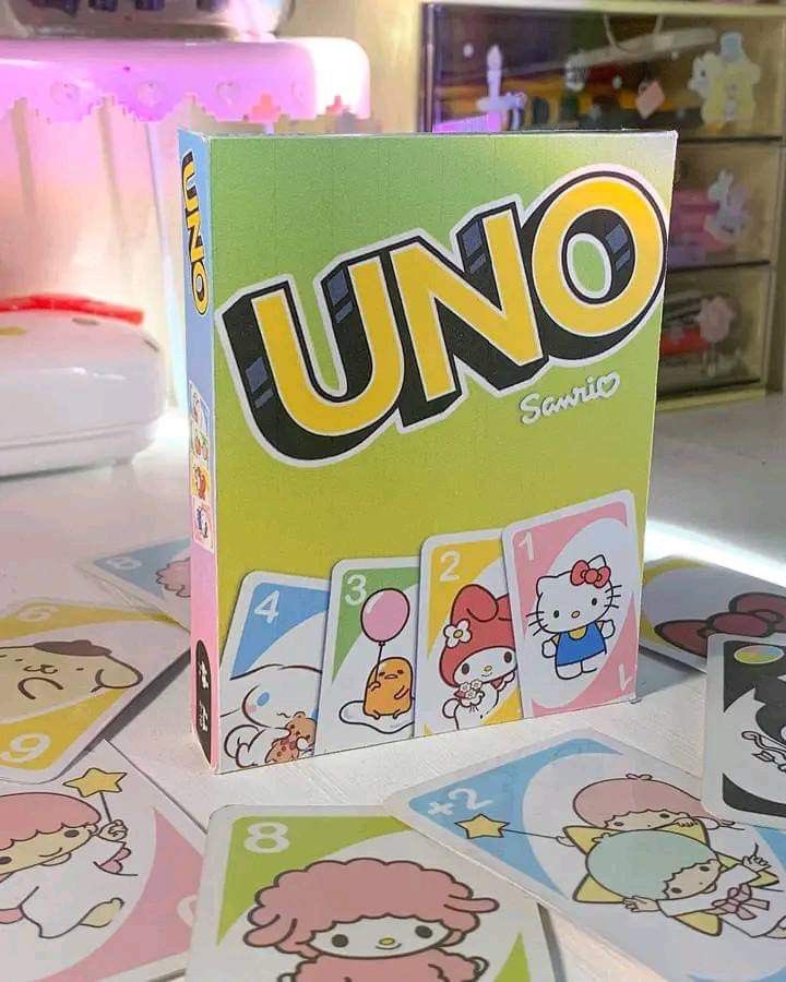 sanriodaily's tweet image. sanrio uno 💫