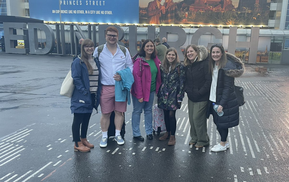 The Cardiff crew have landed!! #PCCS2023 here we come!! <a href="/SueDav2427/">suzanne</a>