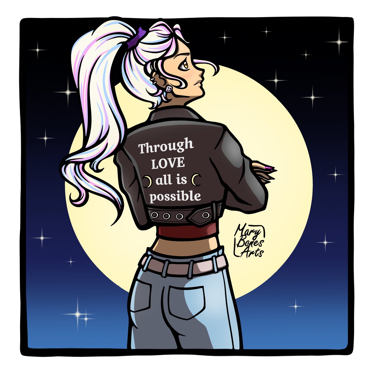 Mary_Bones_Arts's tweet photo. Day 4
Danika Fendyr as a Moon Witch ππ«
"Light it up, Danika! Light it up, light it up, light it up!β
#faetober #art #anime #fantart
#crescentcity #sarahjmaas #acotar #throneofglass #bookstagram #brycequinlan #houseofearthandblood #huntathalar #sjm #tog #danika #lightitup https://t.co/jF0CVY0agS