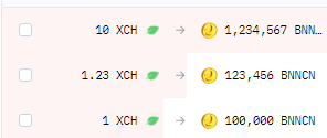 1.48% OF BNNCN SUPPLY FOR 12.23 XCH 😱

Do you want to be a whale? 🐳

CLICK HERE: dexie.space/offers/BNNCN/x…

LIKE, SHARE AND FOLLOW 👍🗣️🦈
=>  CHANCE TO WIN 200K BNNCN 🍌🍌🍌