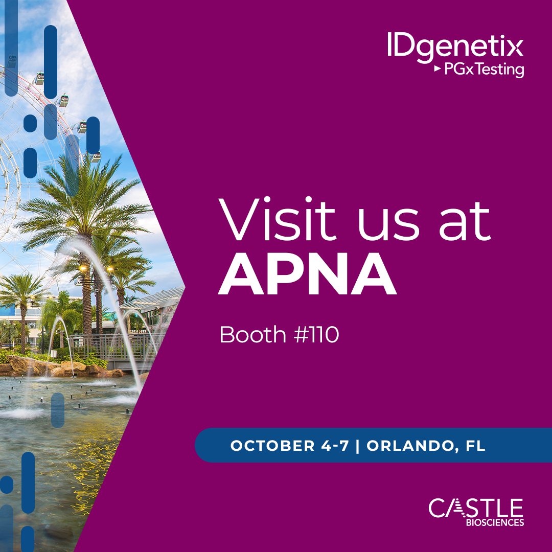 IDgenetix's tweet photo. We are here at #APNA23. We can't wait to meet you. Visit us at booth 110! https://t.co/hCi9ENWc5S