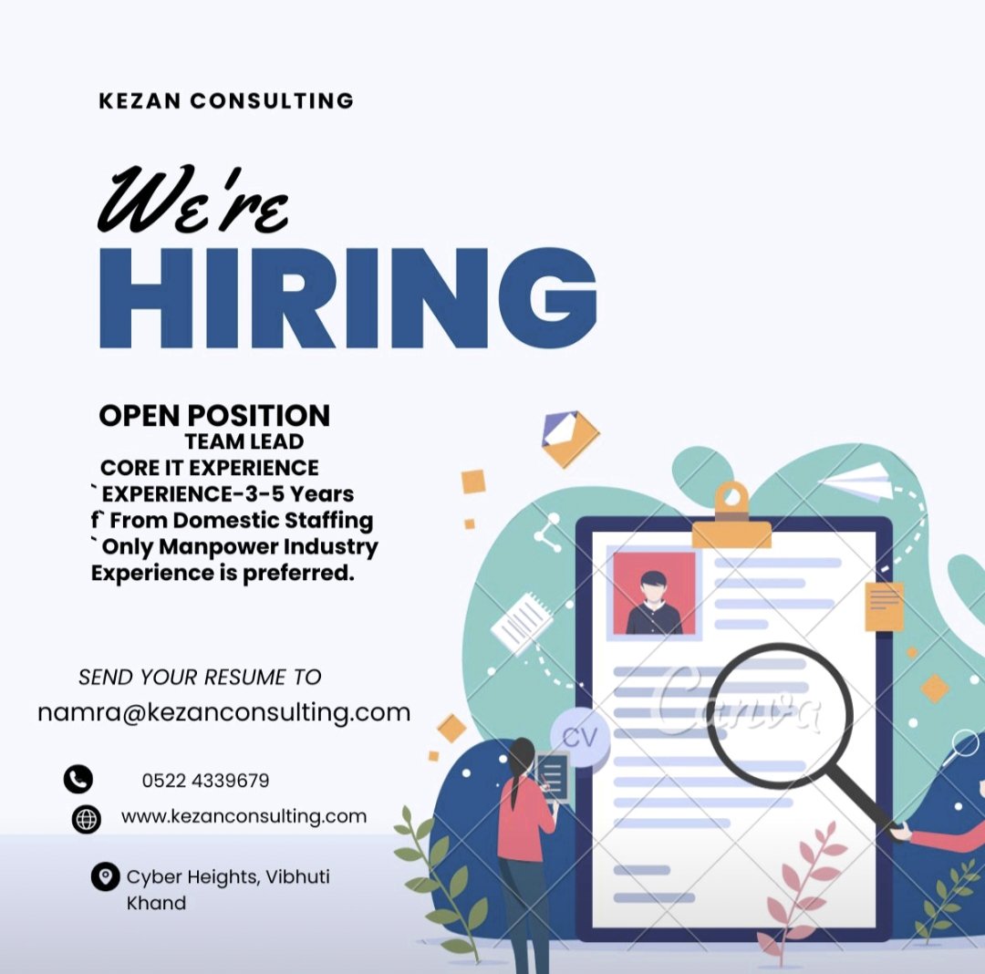 lucknowjob's tweet photo. Send your resume on given email id 🔥🎯
.
.
.
.
#ljs #lucknowjobseekers #lucknowjob
#lucknow #job #jobs #jobsearch #hiring #employment #recruitment #jobseekers #career #jobvacancy #jobopening #vacancy #recruiting #work #jobseeker #jobhunt #jobopportunity #careers #resume https://t.co/vYRejaAK00