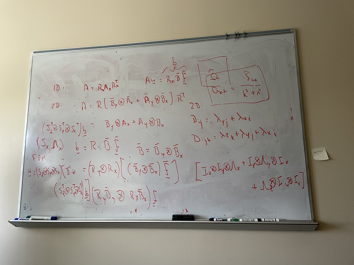 Manozzing's tweet image. I’m keep realizing a modern CFD classroom is same as a modern/contemporary art museum. It’s beautiful though you don’t understand. It’s even more beautiful once you begin understanding. However, here understanding doesn’t mean you understand all. (Probably never)