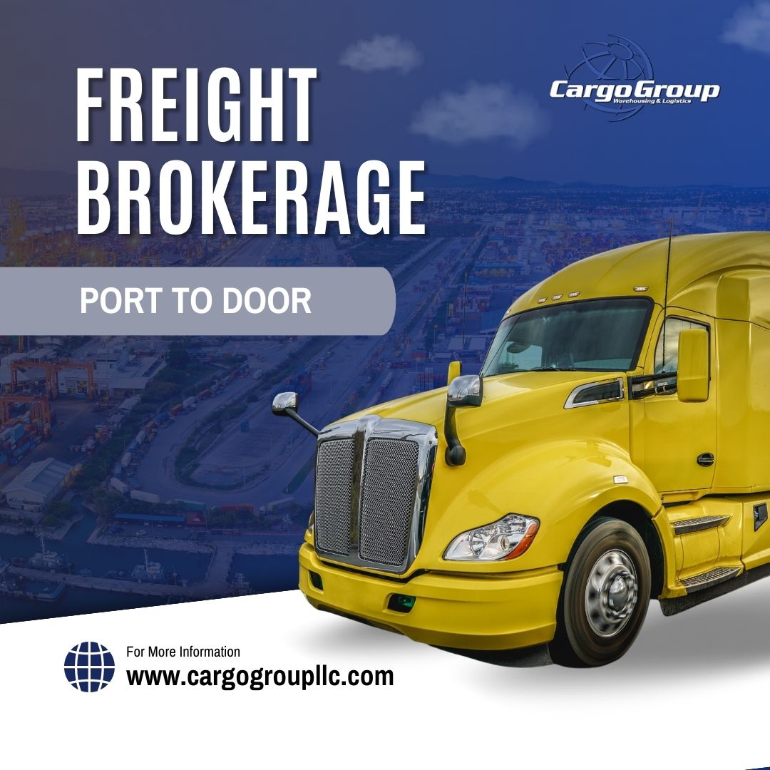 CargoGroupLLC's tweet photo. We specialize in providing reliable #freightbrokerage services that transport your shipments on time and safely from port to door. Our team is dedicated to meeting all your #logistical needs and keeping your freight running smoothly. #ShippingFreight https://t.co/6ia4nxUN5U