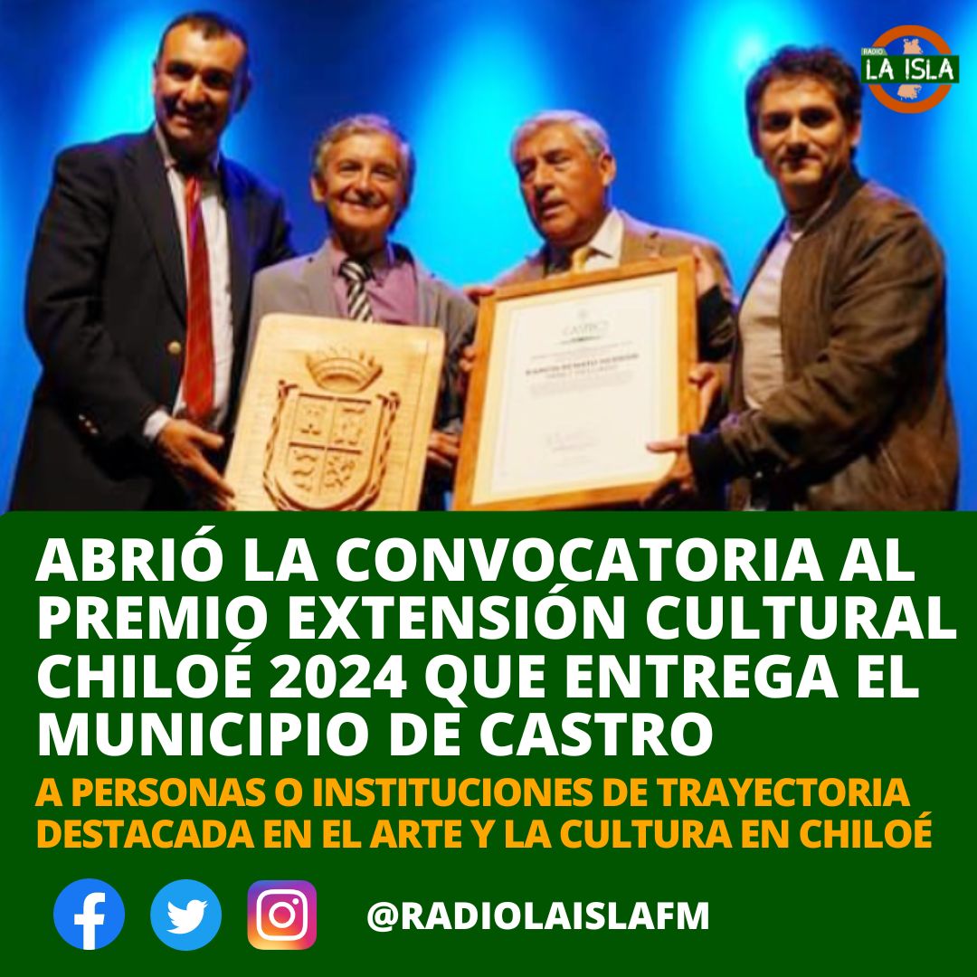 #chiloé #cultura <a href="/CastroMunicipio/">CastroMunicipio</a>  INFO: radiolaisla.cl/2023/10/04/com…