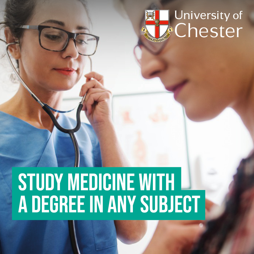 Interested in studying medicine? Then get in touch to learn more about our Graduate Entry Medicine course 👩‍⚕️👨‍⚕️ If you are interested in applying, learn more here 👉 bit.ly/3RL2ZxZ