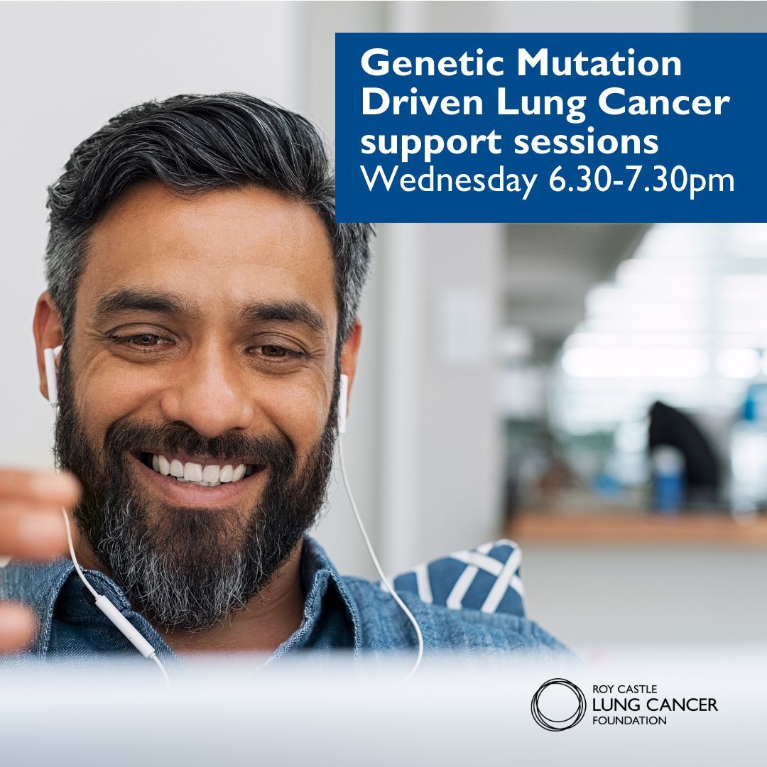 We’ve just started our #GeneticMutationDrivenLungCancer support session via Zoom. It’s just a group of friendly folks chatting about their experiences (actually they often talk about anything but lung cancer!) 

DM us to join the group. #ItsGoodToTalk #NoBraveFaceNeeded