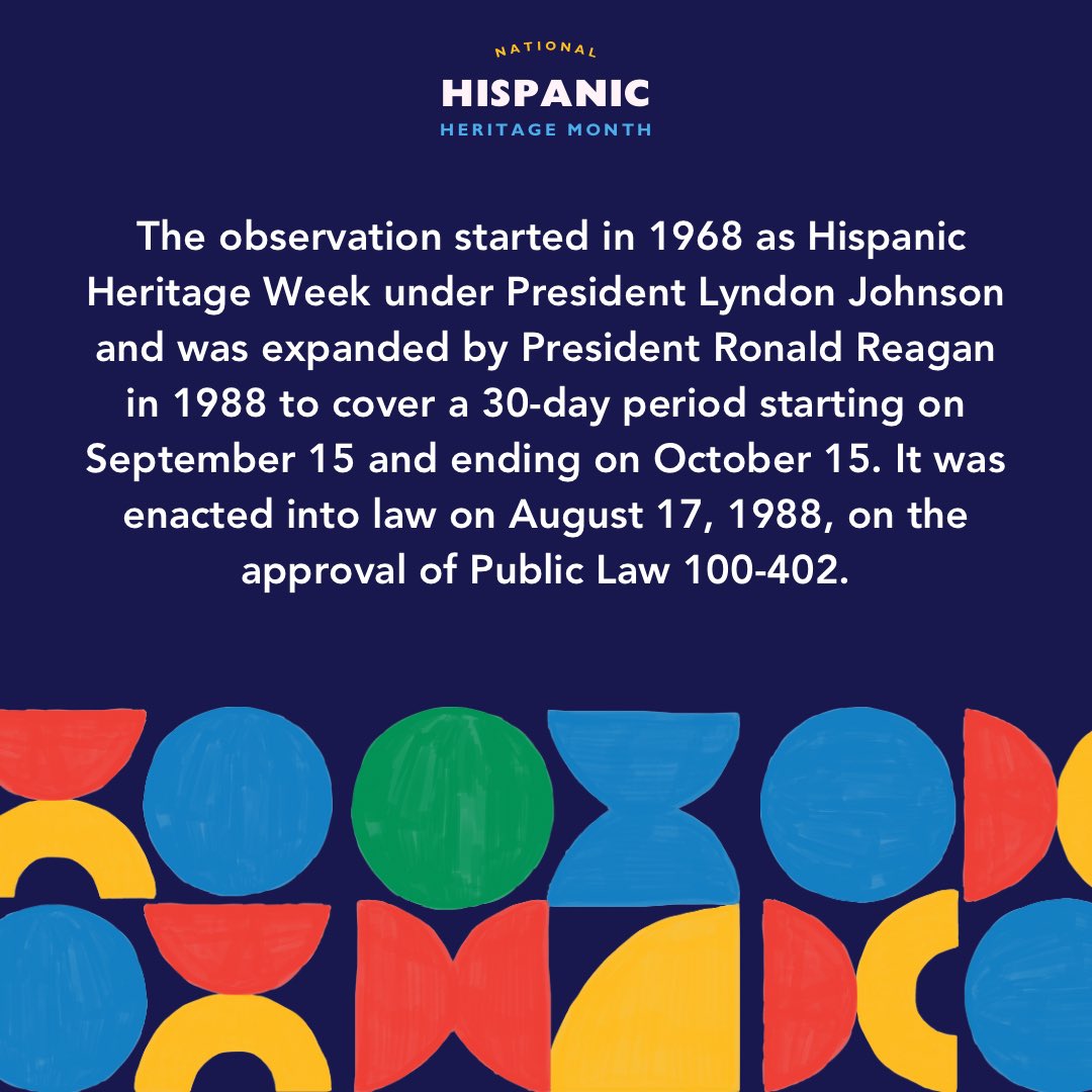 HaywoodSchools's tweet photo. 🎉 Celebrating National Hispanic Heritage Month! 🌟 We honor the rich cultural contributions and diversity of our Hispanic and Latino community. Together, we embrace unity in diversity. #HispanicHeritageMonth #HCSForward https://t.co/8gSkUmcwPe