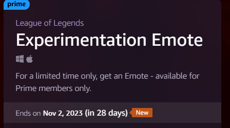 Prime Gaming on X: Fascinating, isn't it? Claim the Experimentation Emote  for @leagueoflegends today, just for Prime members. 💥    / X