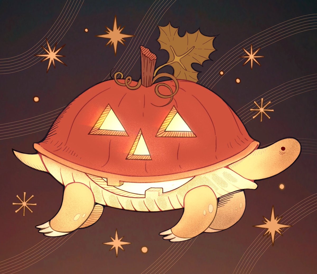 no humans solo jack-o'-lantern pumpkin pokemon (creature) halloween full body  illustration images