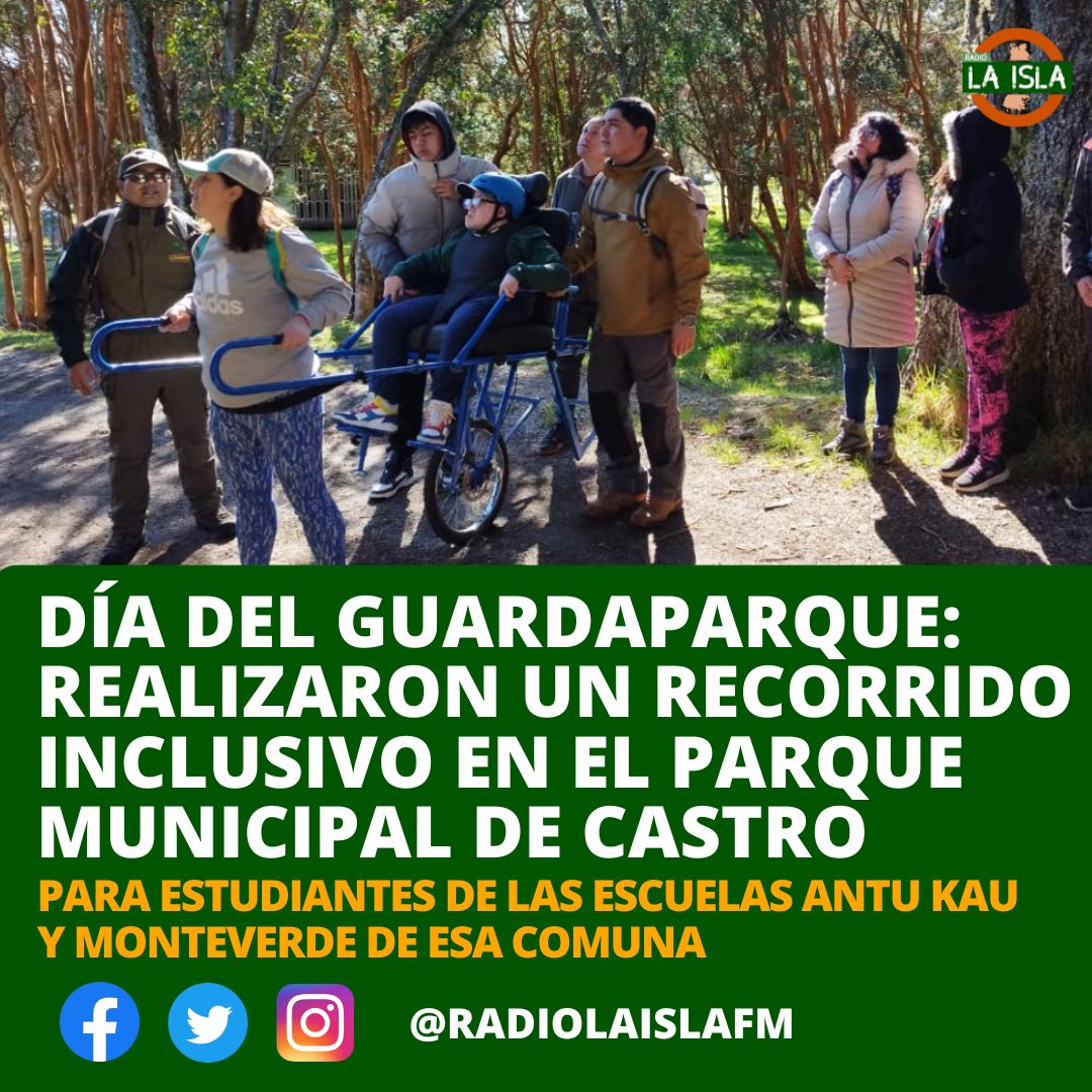 radiolaislafm's tweet photo. @CastroMunicipio #Chiloé #díadelguardaparque  INFO: https://t.co/TlY7bxrZcT https://t.co/qP83JsPXY6