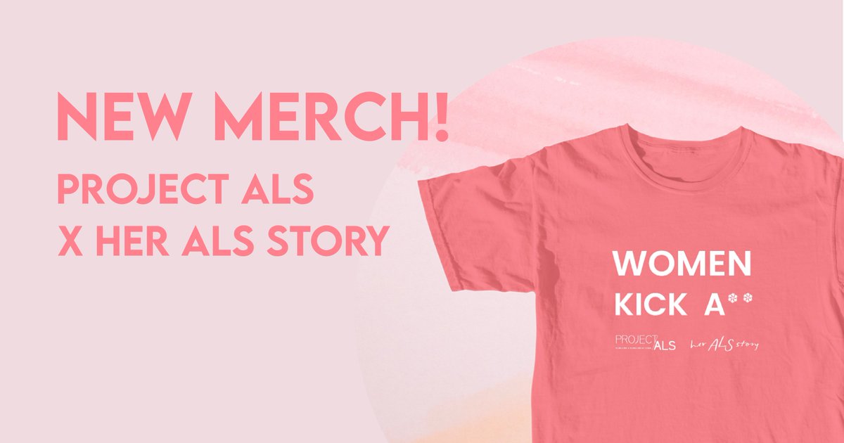 We've partnered with another women-run organization near and dear to our heart. @HerALSStory is made up of so many women that remind us of our founder Jenifer through their unacceptance to let ALS win. Get your limited-edition t-shirt today: bit.ly/3PUnSFF